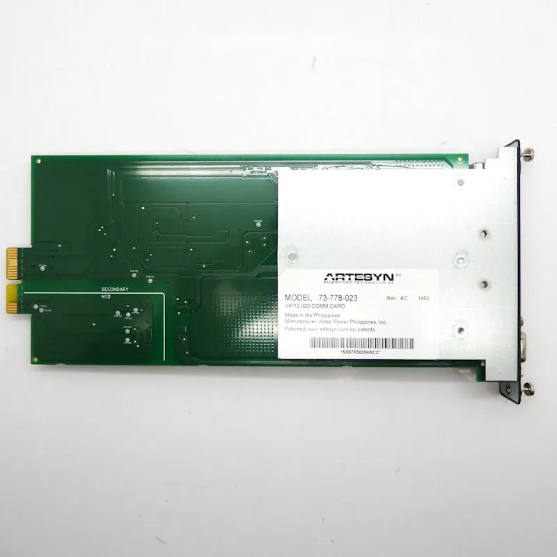 Artesyn iHP12 ISO Comm Card 73-778-023