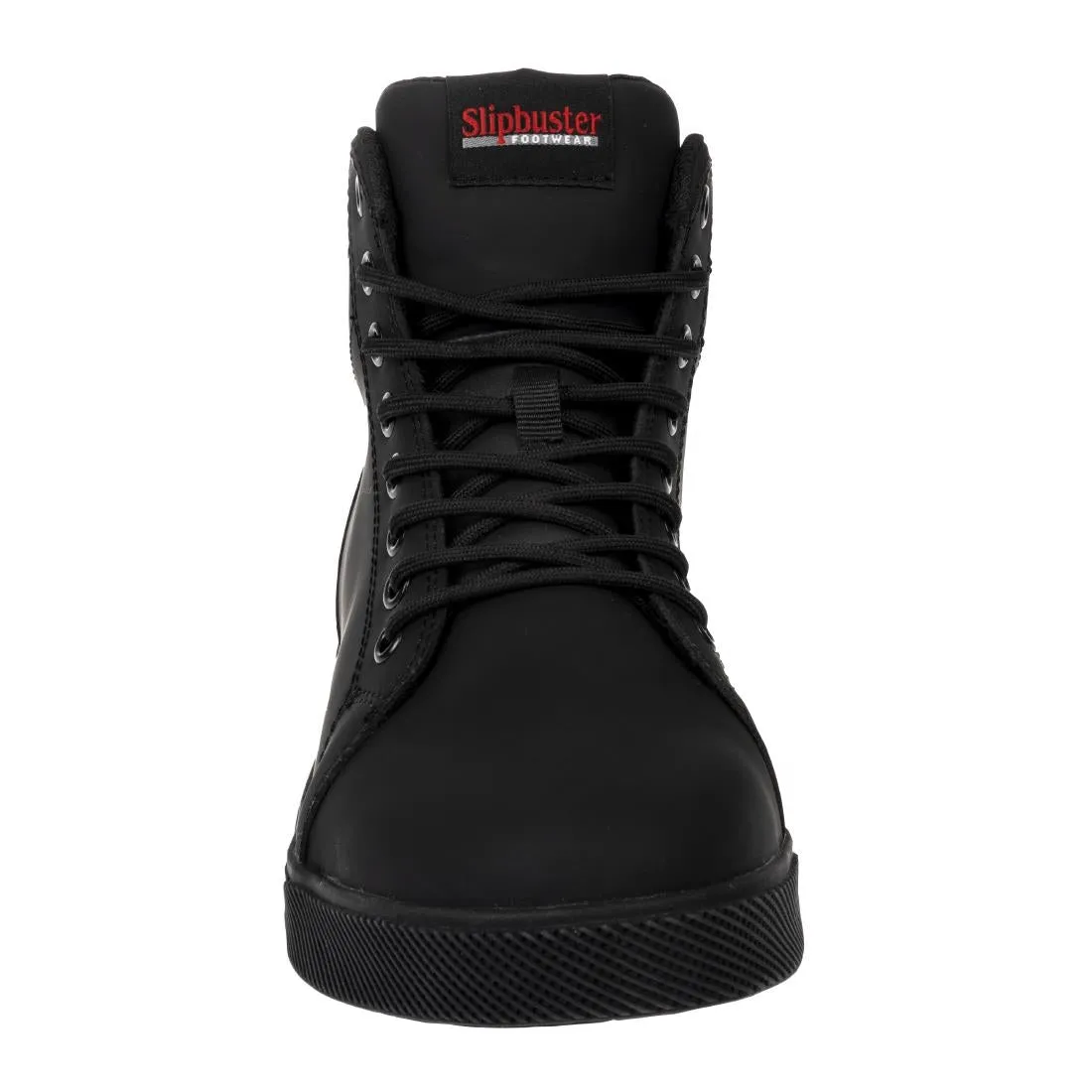 BA061-38 Slipbuster Recycled Microfibre Safety Hi Top Boots Matte Black 38