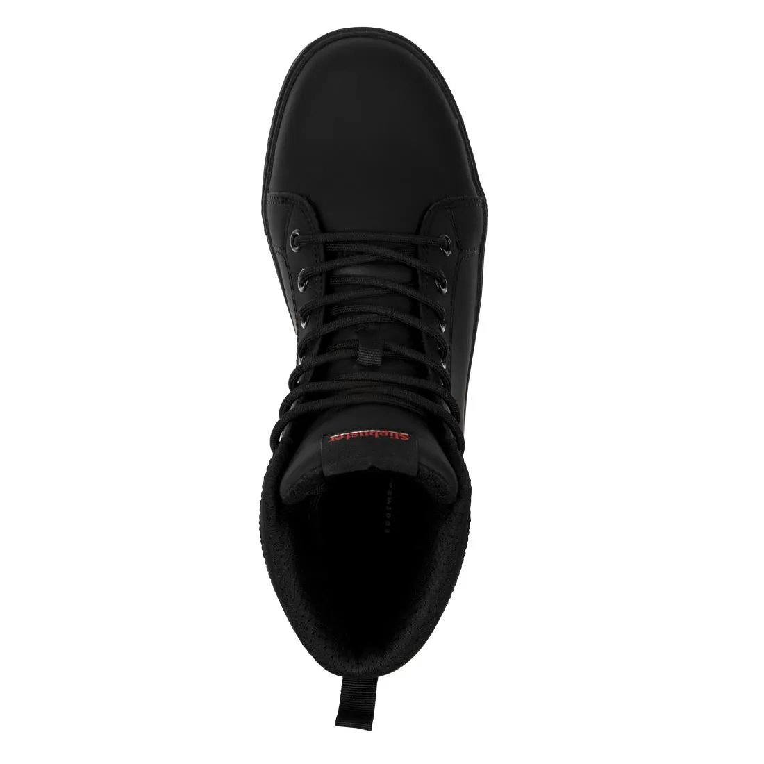 BA061-38 Slipbuster Recycled Microfibre Safety Hi Top Boots Matte Black 38