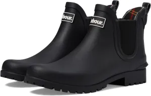 Barbour Wilton Barbour rubber boots, black