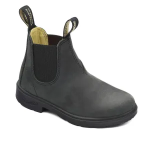 BLUNDSTONE KIDS RUSTIC BLACK