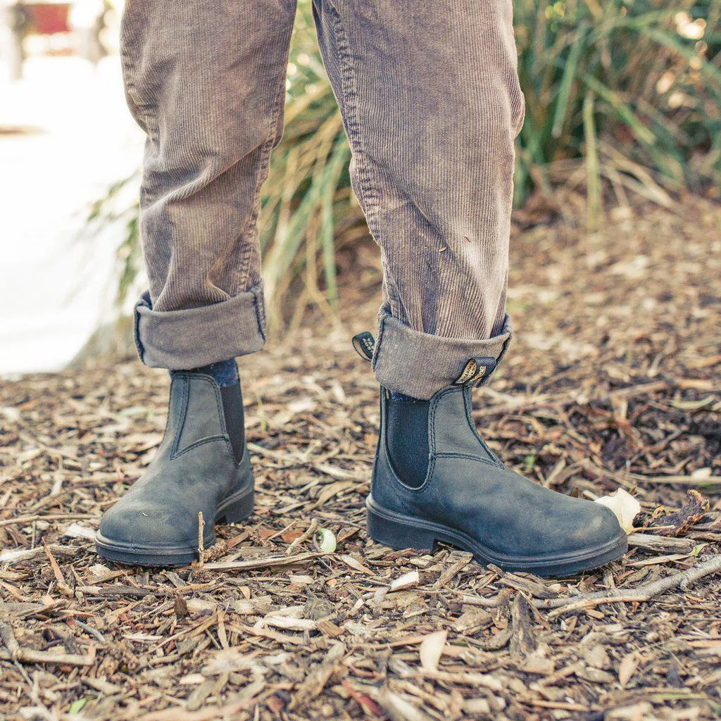 BLUNDSTONE KIDS RUSTIC BLACK