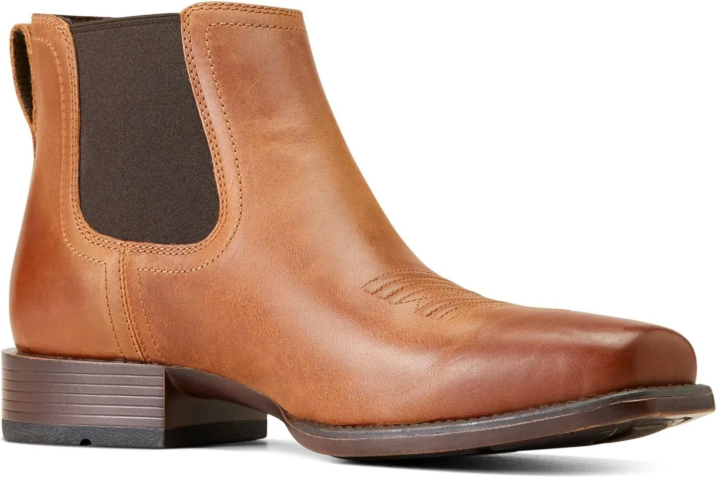 Booker Ultra Square Toe Western Boots Ariat, Almond Roca