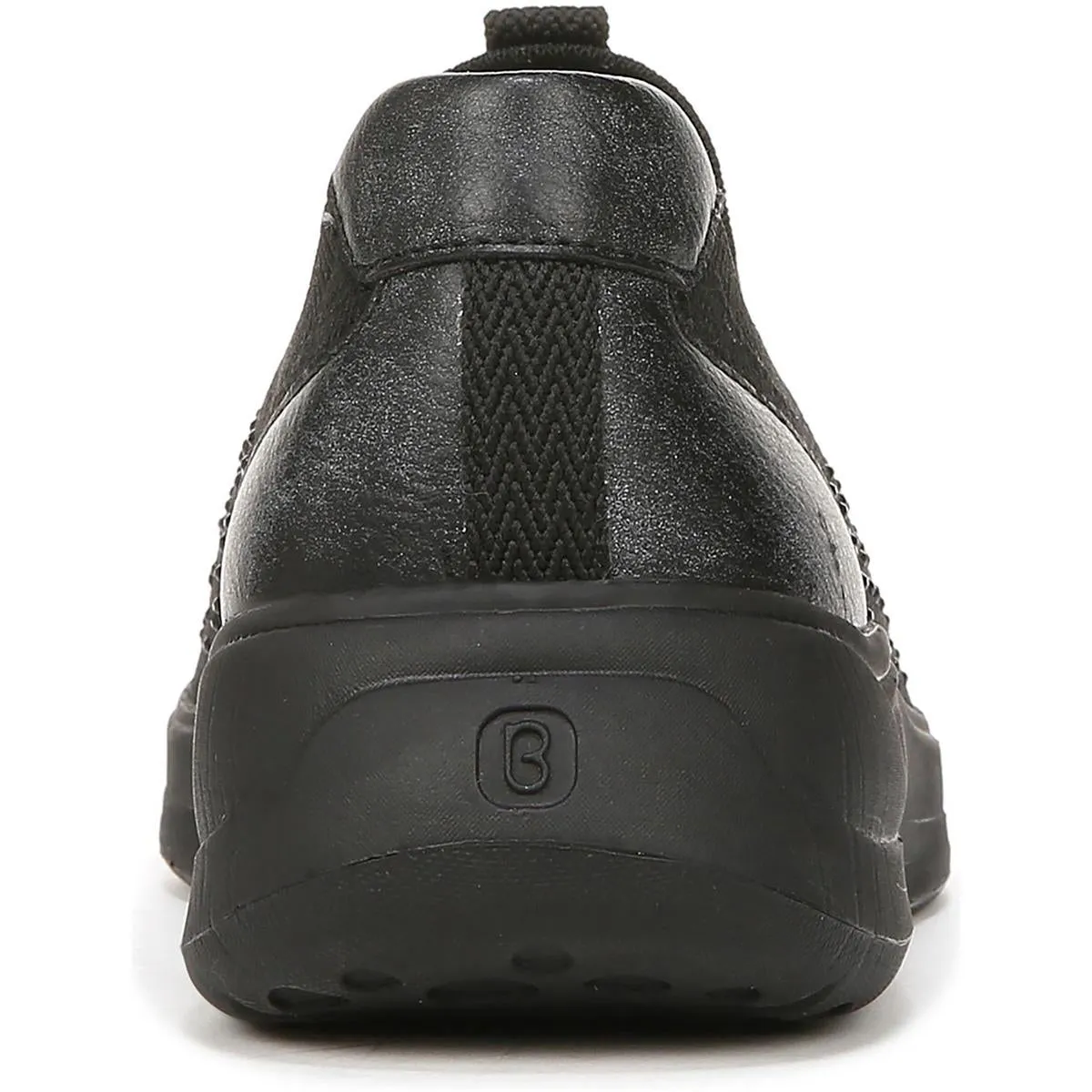 Bzees Womens Twilight Knit Embellished Slip-On Sneakers