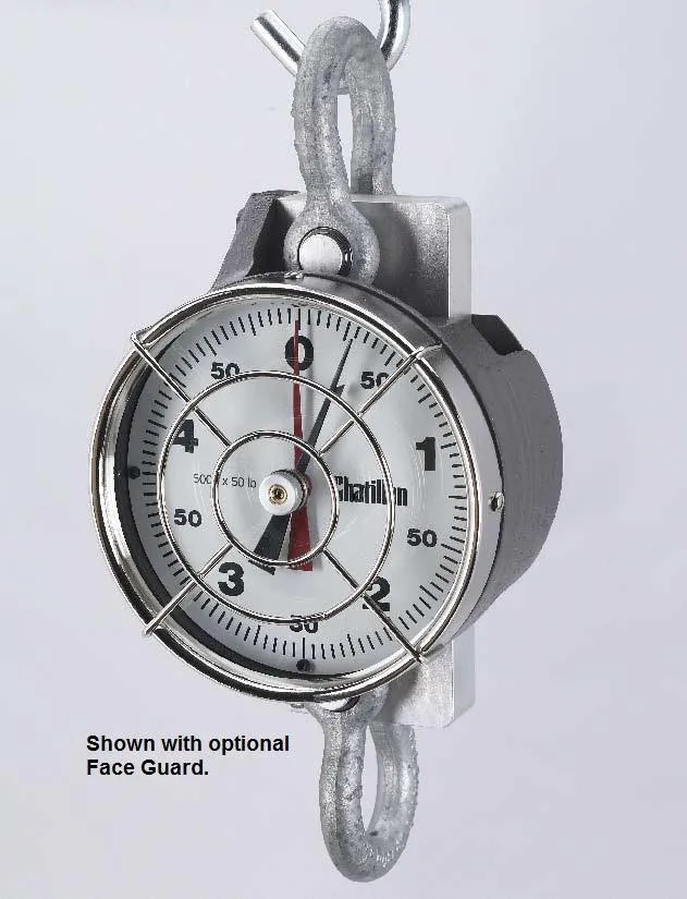 Chatillon TD5 Series Dynamometers and Crane Scale - TD5-02000K