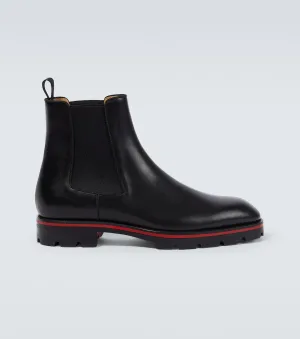 Chelsea boots in Alpinono leather Christian Louboutin, black