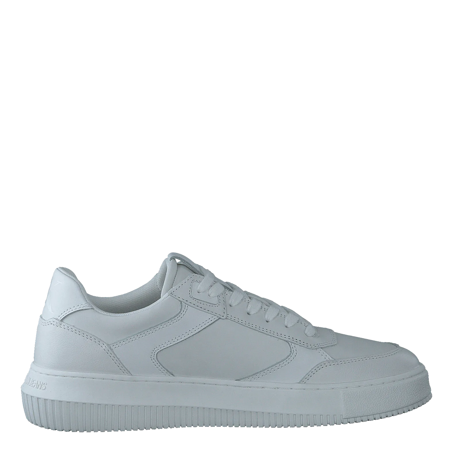 Chunky Cupsole Laceup Lth White