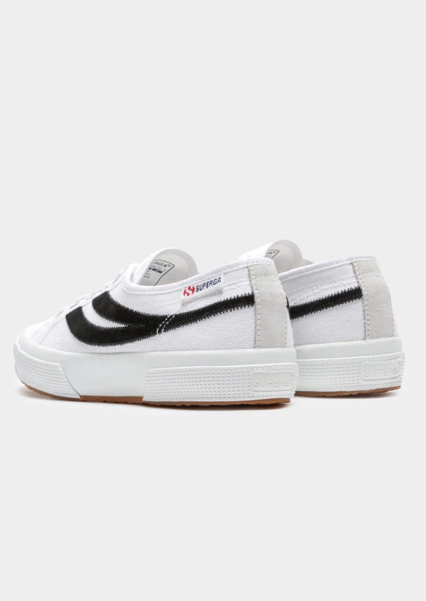 Cotu Suede Womens White Black