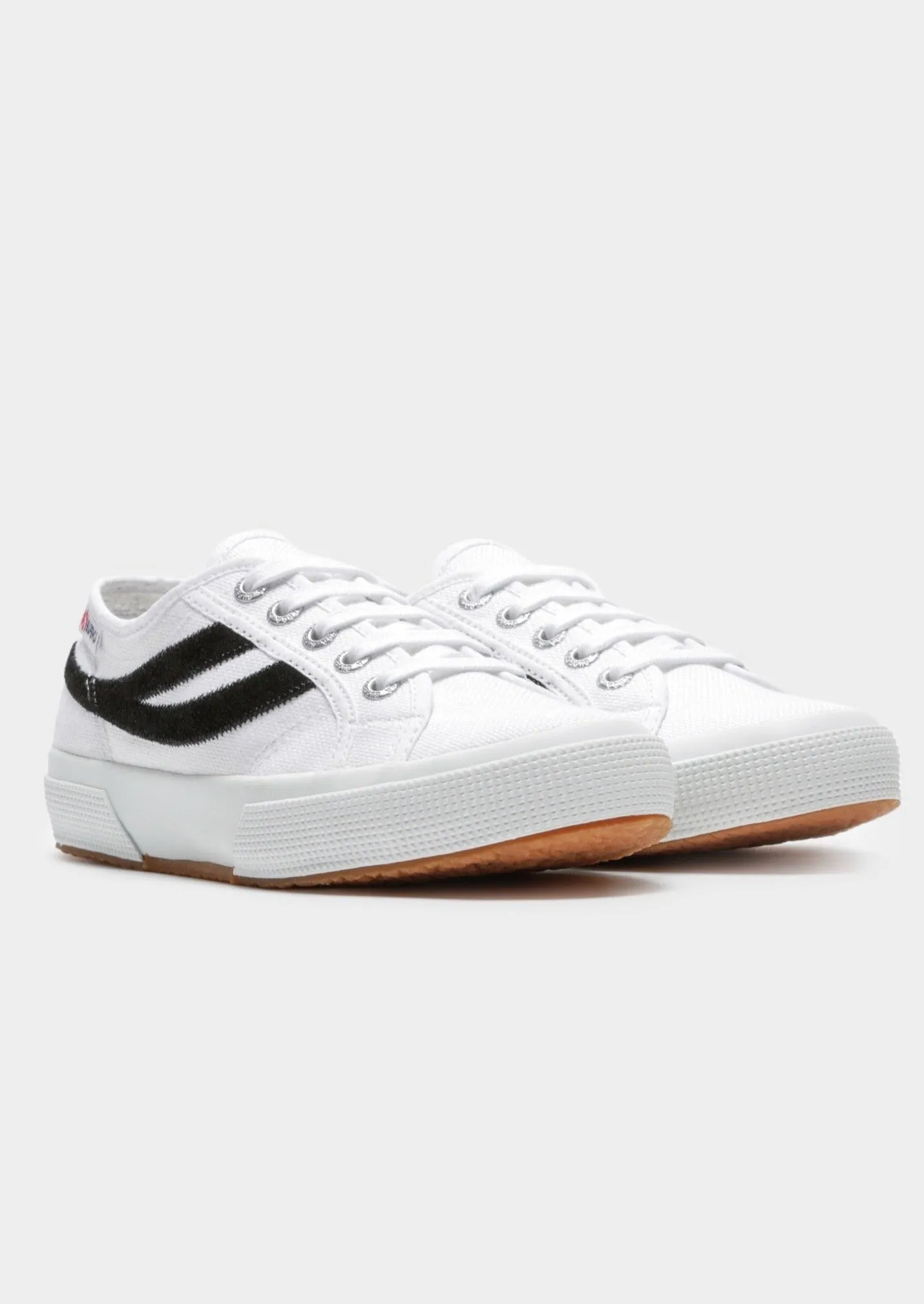 Cotu Suede Womens White Black