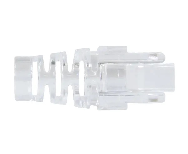 Easy Feed RJ45 Strain Relief Boot, CAT5E/6, 6.5mm Diameter - 25 Pack