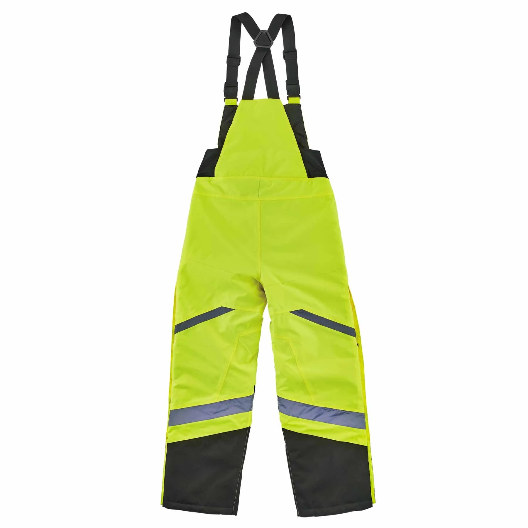 Ergodyne 25525 8928 XL Lime Class E Hi-Vis Insulated Bibs