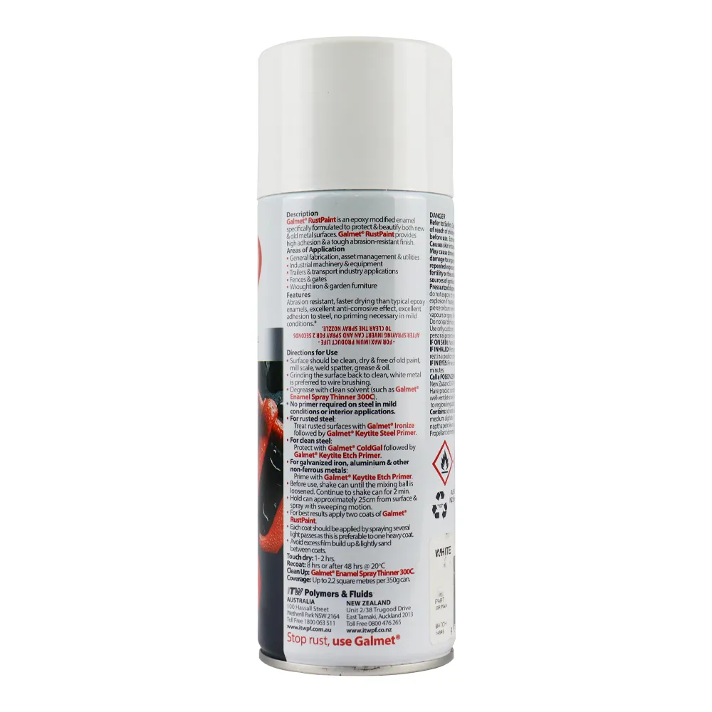 Galmet® RustPaint Epoxy Enamel 350g White