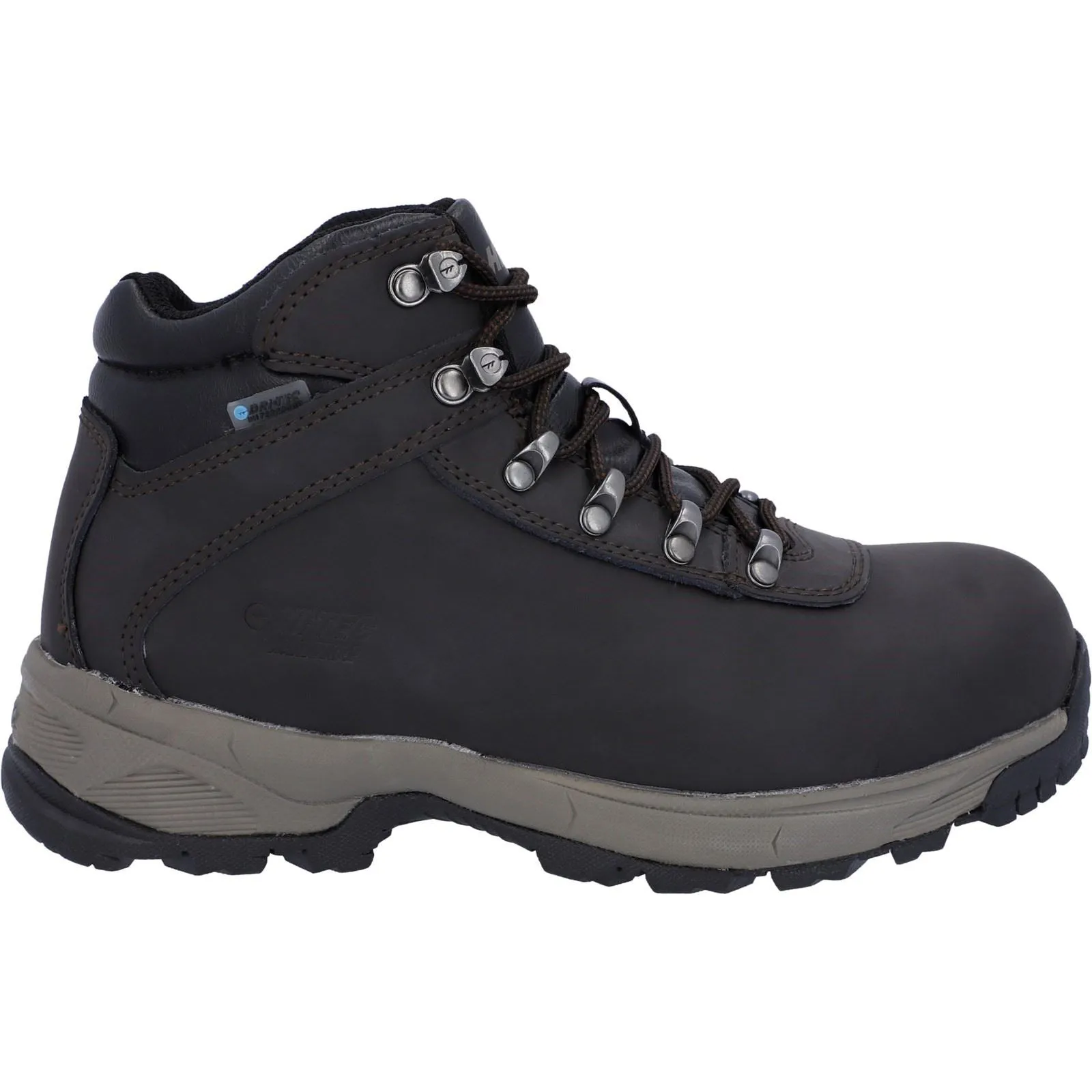 Hi-Tec Women's Eurotrek Lite WP High Rise Hiking Boots in Dark Chocolate 4 to 8