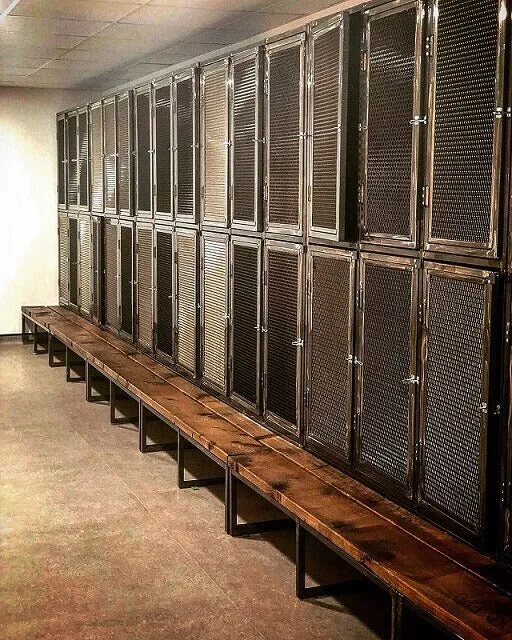 Industrial Steel Locker - Double