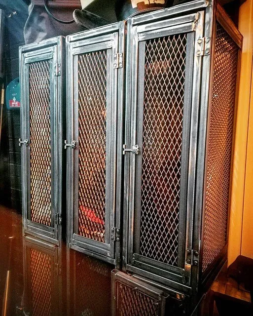 Industrial Steel Locker - Double