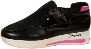 Lausiuoe Sneakers For Women Wide Width Comfortable Fashion Slip On Canvas Loafers Casual Lightweight Flat Walking Shoes