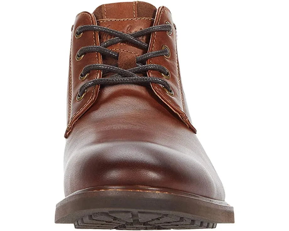 Lodge Plain Toe Chukka Boot Florsheim, smooth chestnut