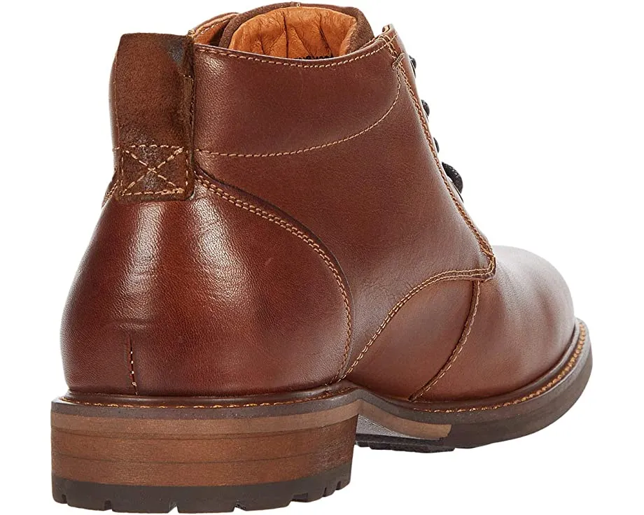Lodge Plain Toe Chukka Boot Florsheim, smooth chestnut