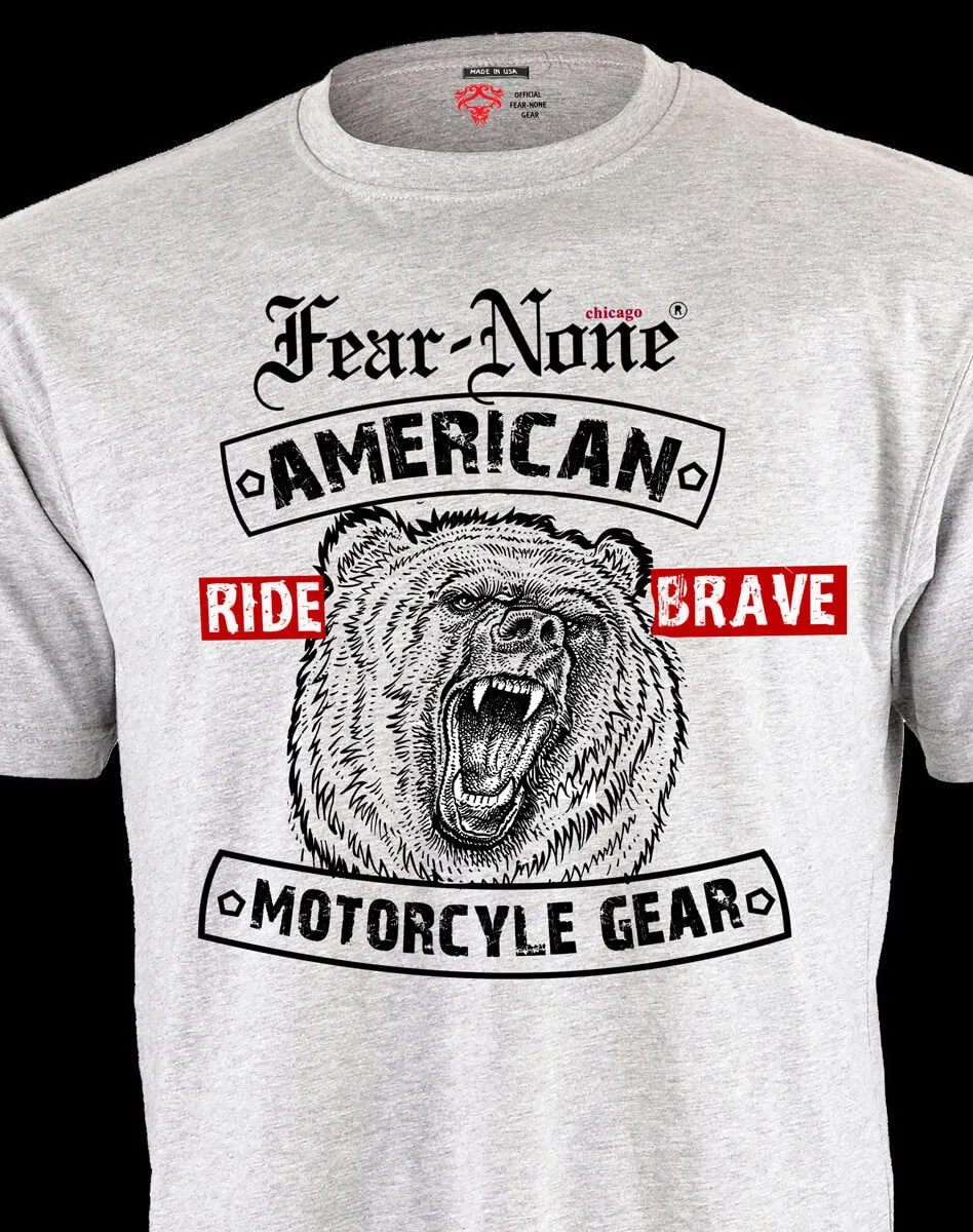 Men's GRAY Classic Old Grizzly Rider