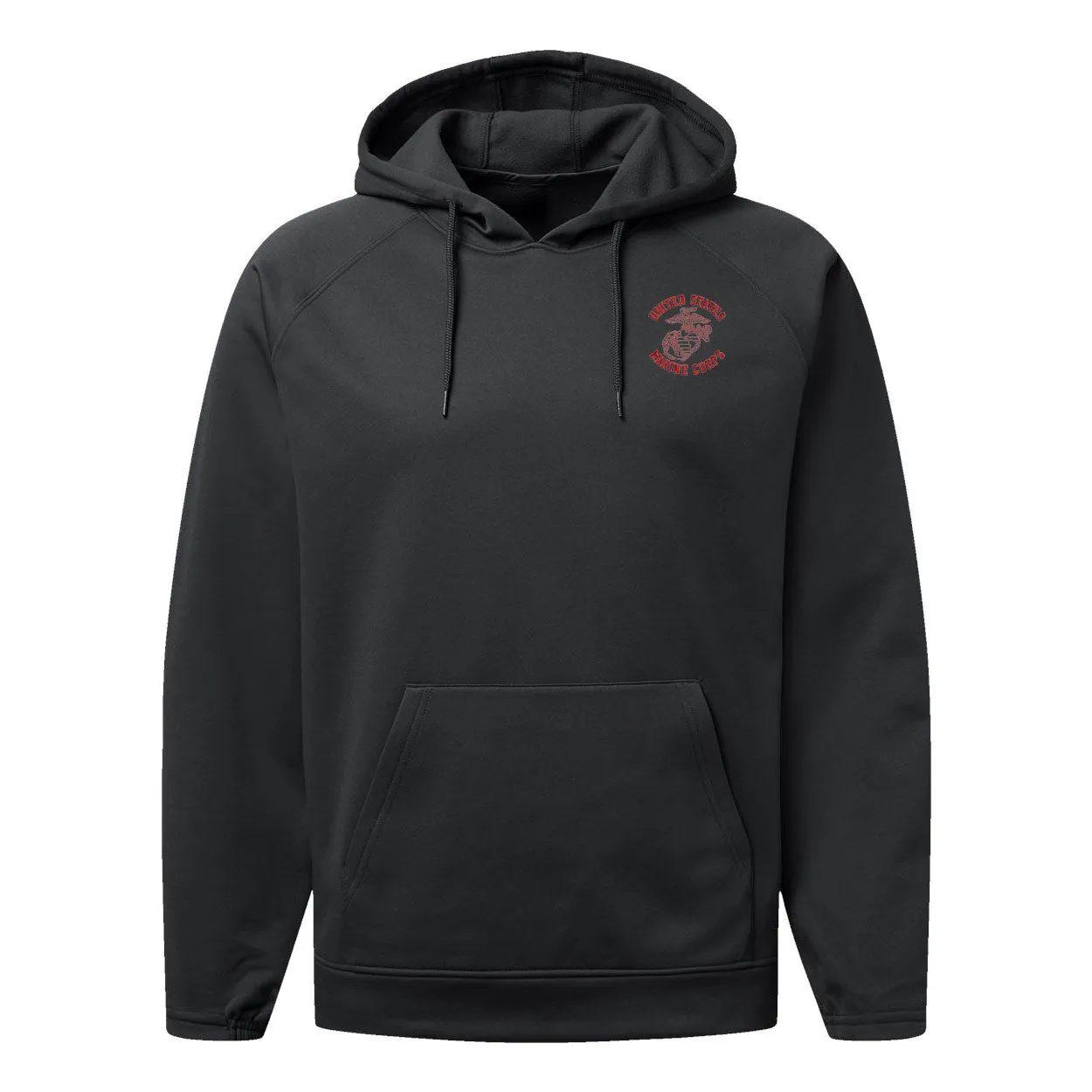 Old School Gunny Performance Fleece Hooded Sweatshirt