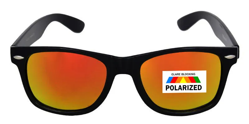 Old school Locs Polarized  Color Mirror Lens