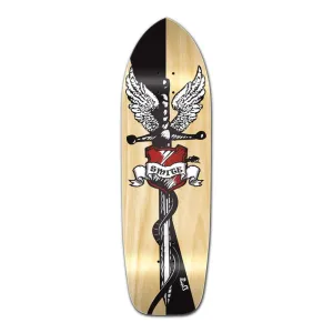 Punked Old School Longboard Deck - Smite