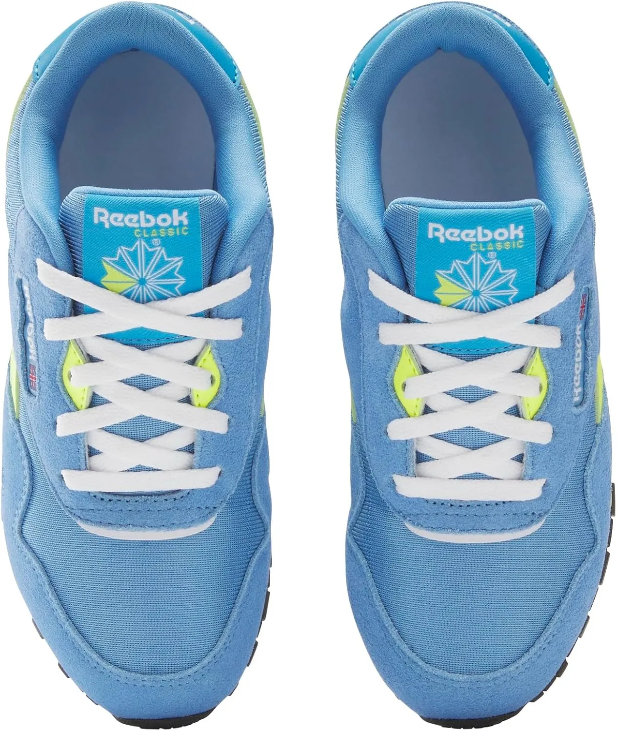 Reebok Unisex-Child Kid's Classics Step N' Flash 2.0 Elastic Lace Sneaker