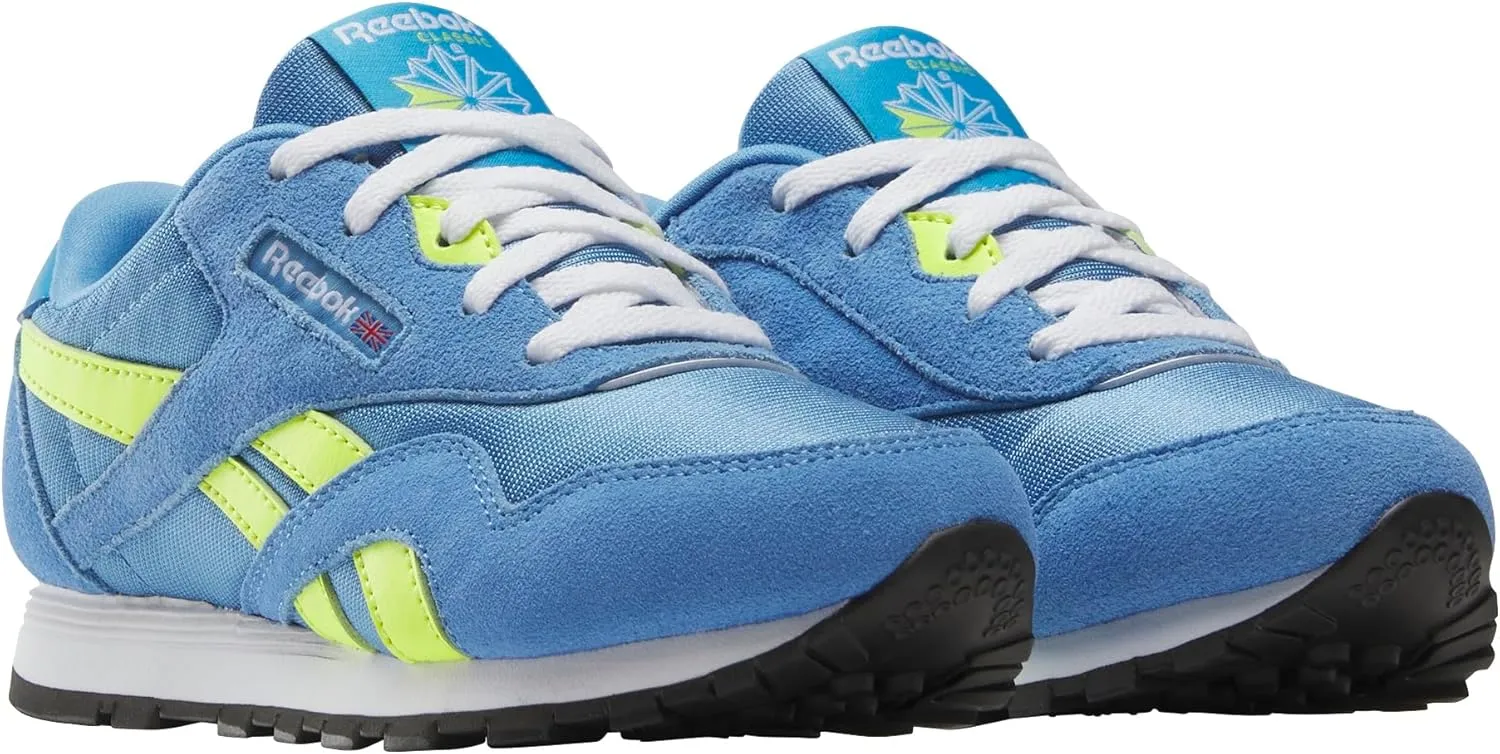 Reebok Unisex-Child Kid's Classics Step N' Flash 2.0 Elastic Lace Sneaker