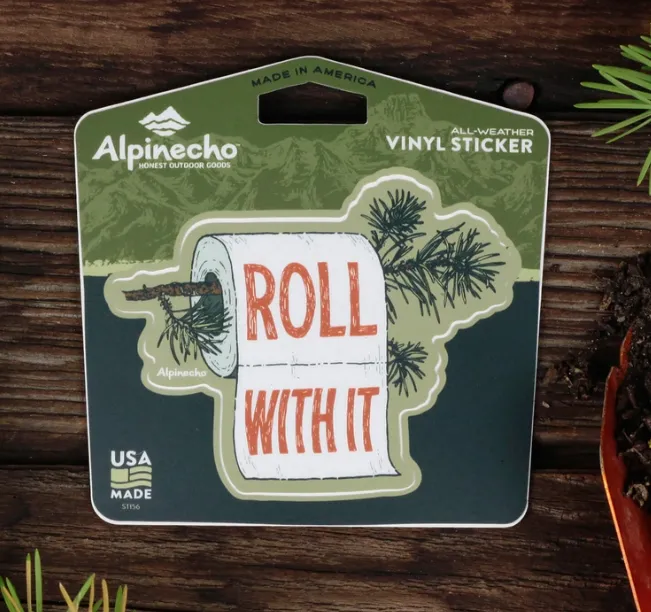 Roll with It Sticker