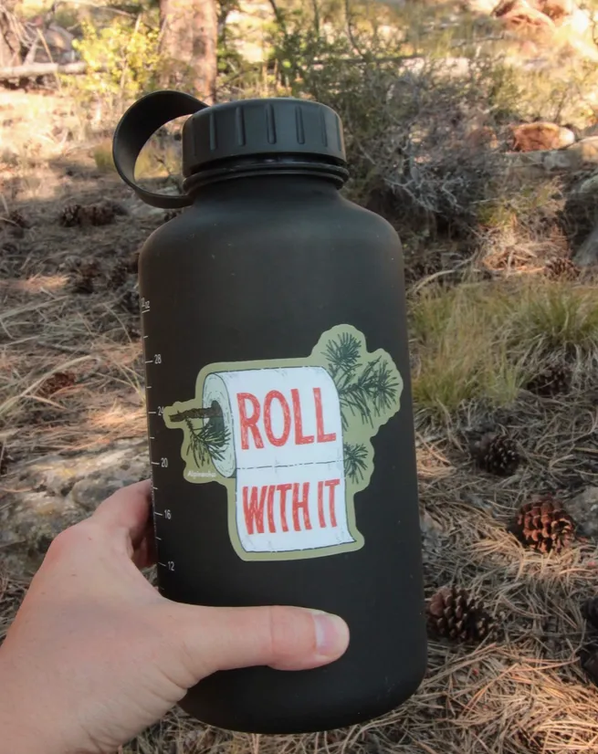 Roll with It Sticker