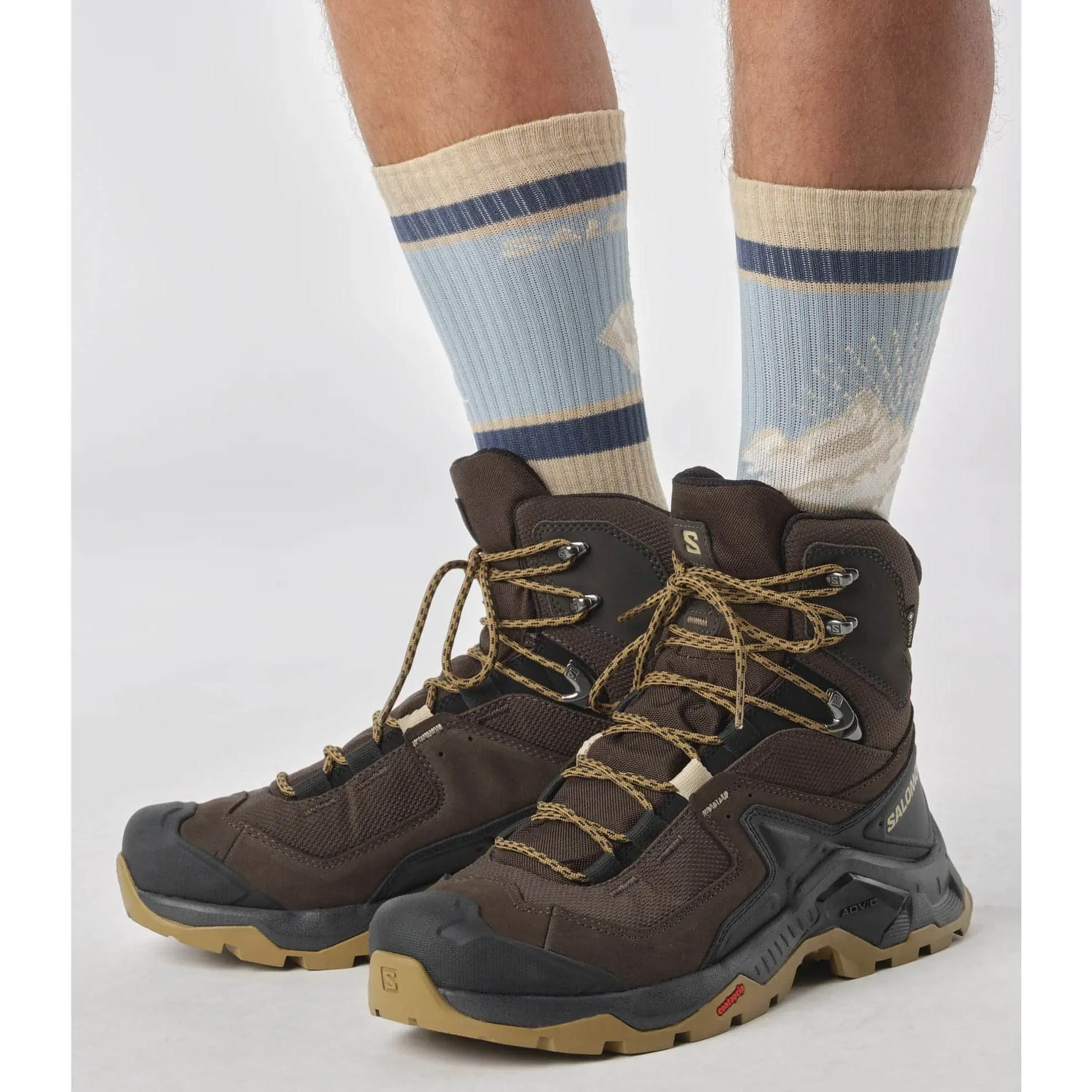 Salomon Quest Element GORE-TEX Mens Walking Boots - Brown