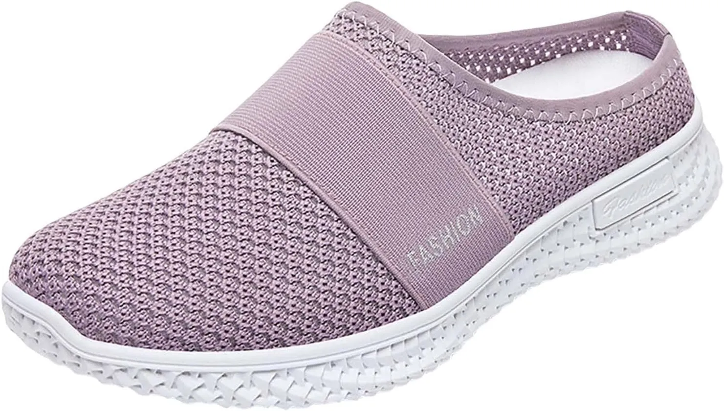 Women's Backless Slip on Mesh Sneakers Shoes Mens Dress Shoes Fashion Casual Slip On Shoes Women's Fashion Sneakers White Tennis Shoe Trainers Shoe
