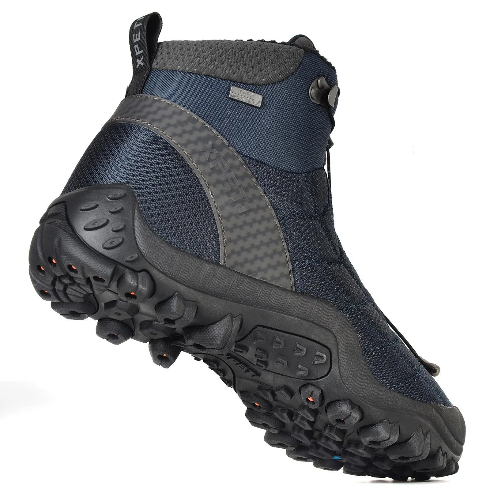 XPETI Men's CREST EVO Thermo Waterproof Hiking Snow Winter Boots