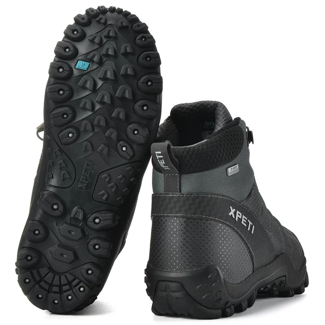 XPETI Men's CREST EVO Thermo Waterproof Hiking Snow Winter Boots